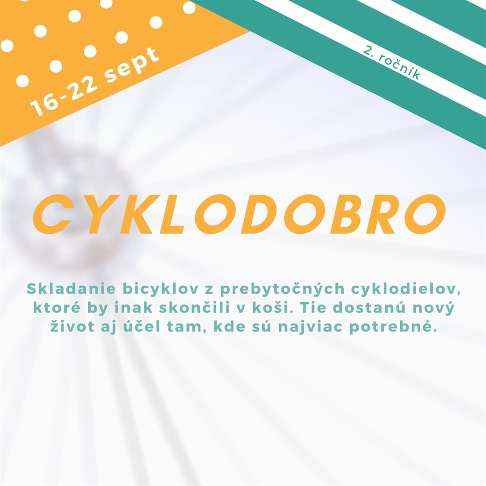 CykloDOBRO – 2. ročník